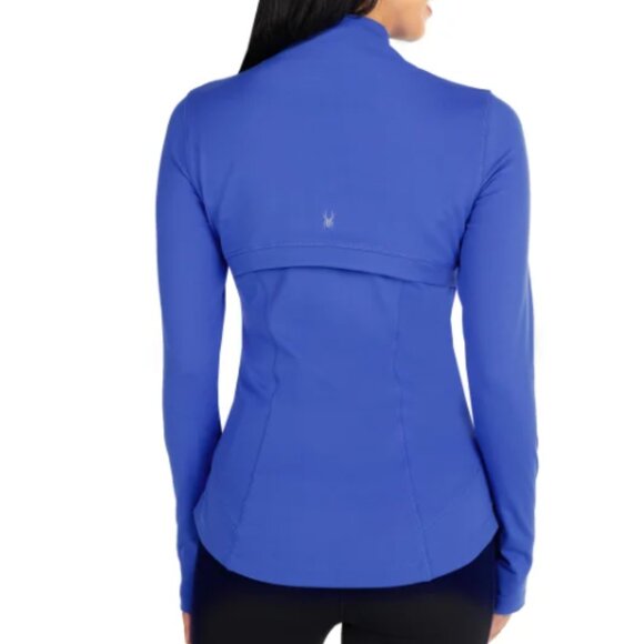 Spyder Women's Yoga Jacket Blue Size 2XL - Picture 2 of 9